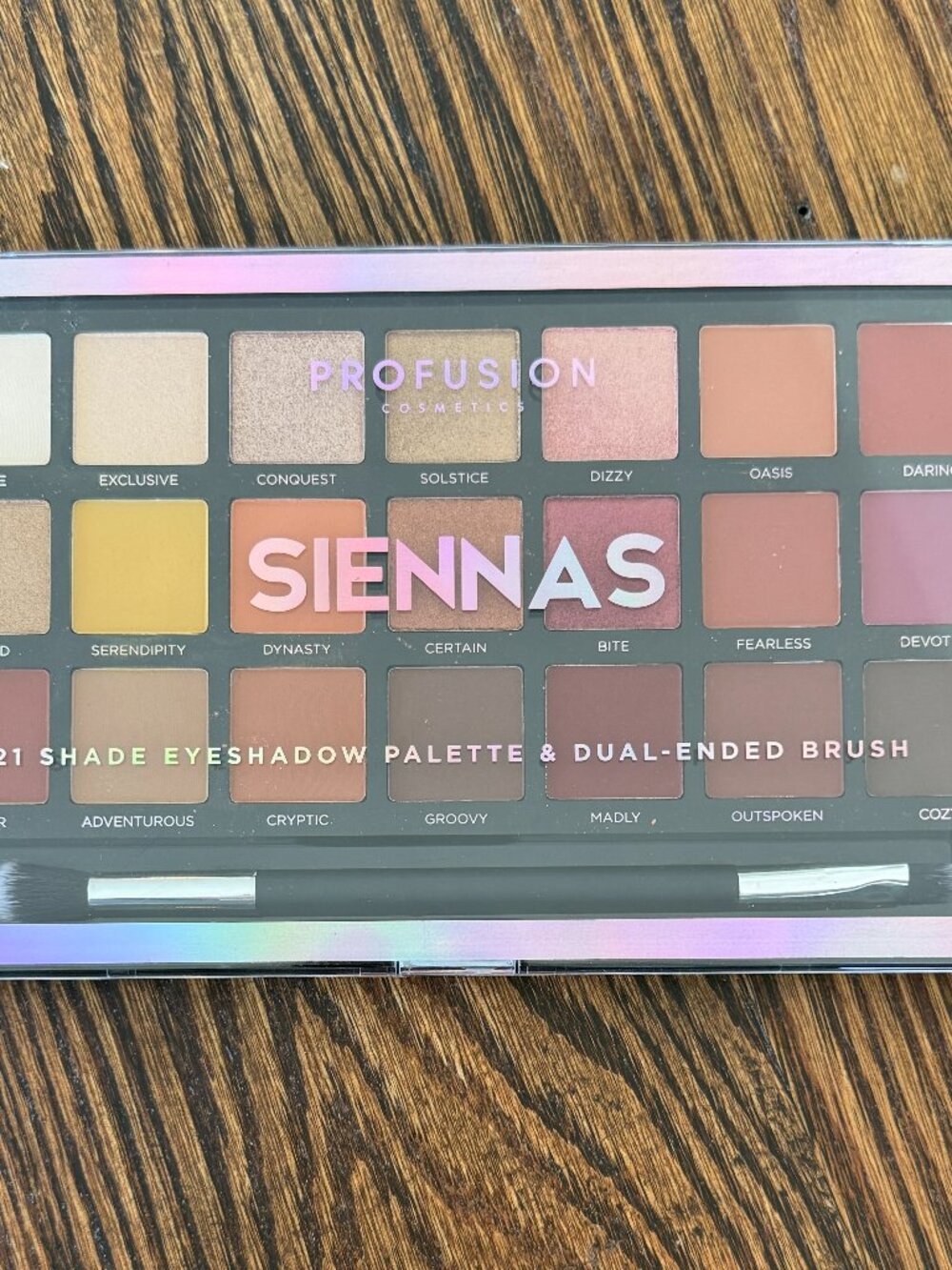 Profusion Cosmetics Siennas 21 Shade Eyeshadow Palette